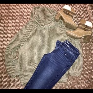 Cowl neck sweater